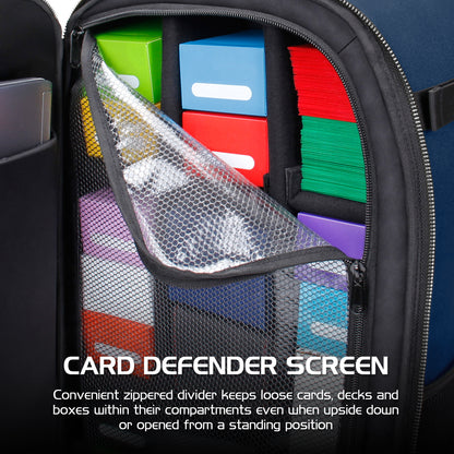 Enhance Tabletop Collectors Card Storage Backpack Blue - Good Games