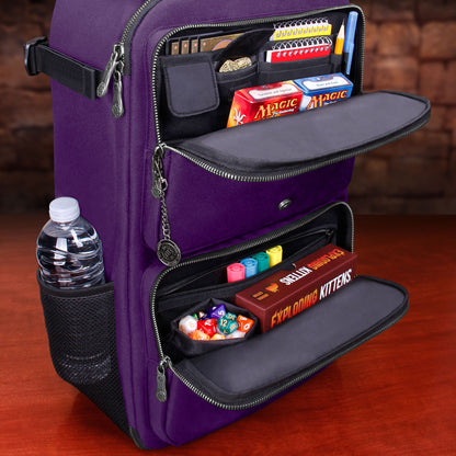 Enhance Tabletop Collectors Card Storage Backpack Purple - Good Games