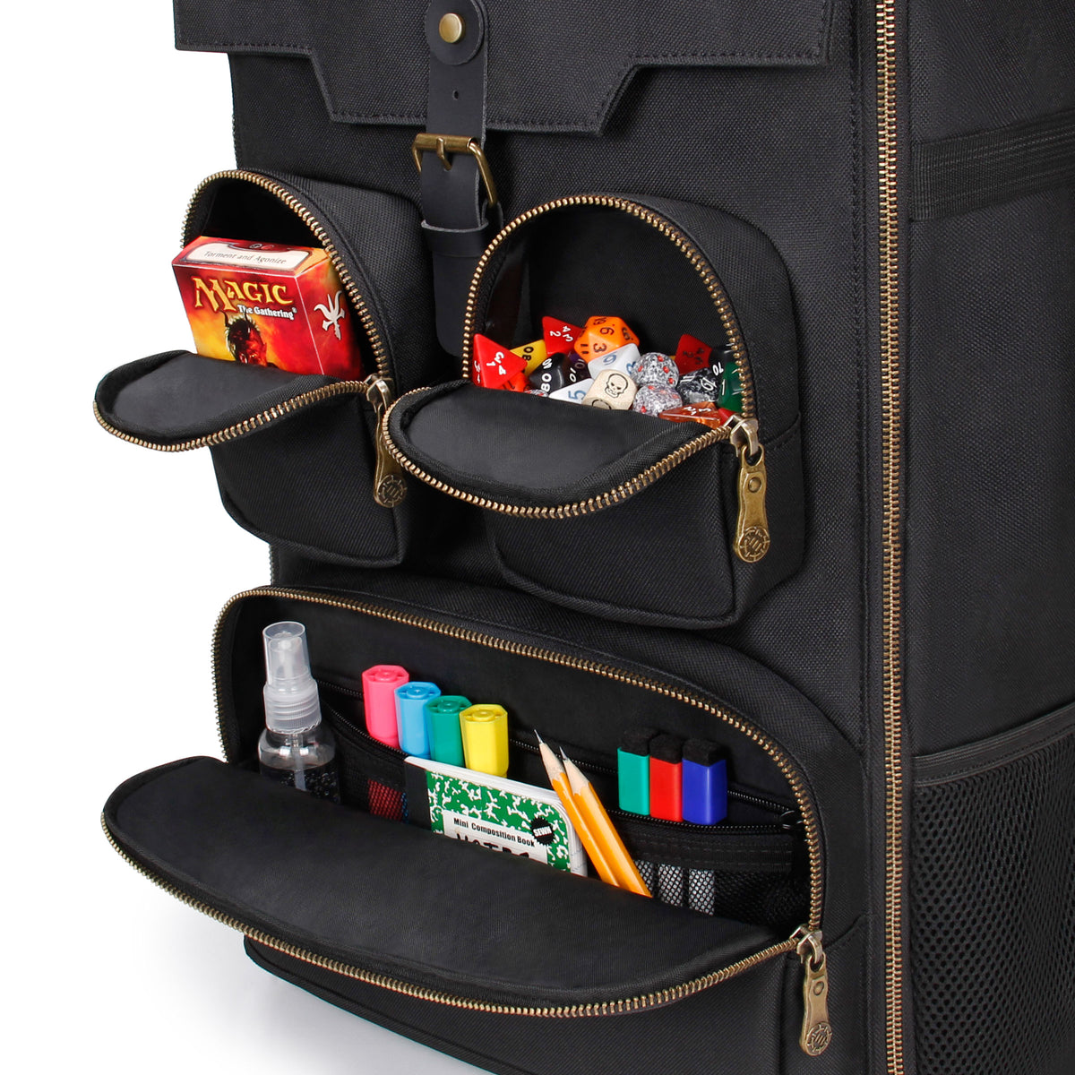 Enhance Board Game Backpack Black
