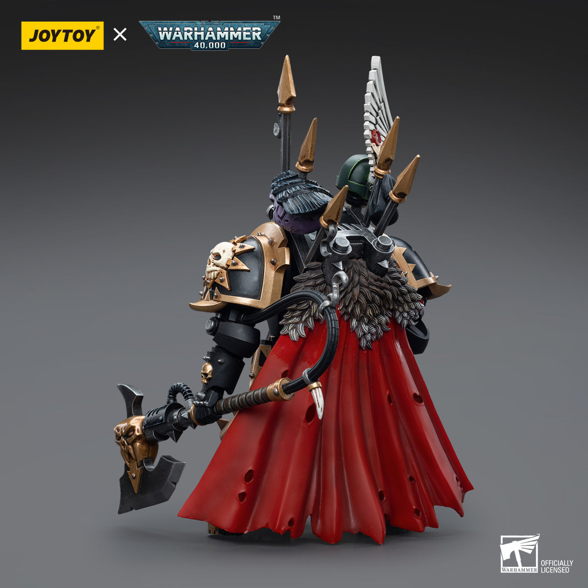 Warhammer Collectibles 1/18 Scale Chaos Space Marines Black Legion Chaos Lord in Terminator Armour