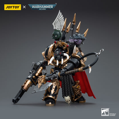 Warhammer Collectibles 1/18 Scale Chaos Space Marines Black Legion Chaos Lord in Terminator Armour - Good Games