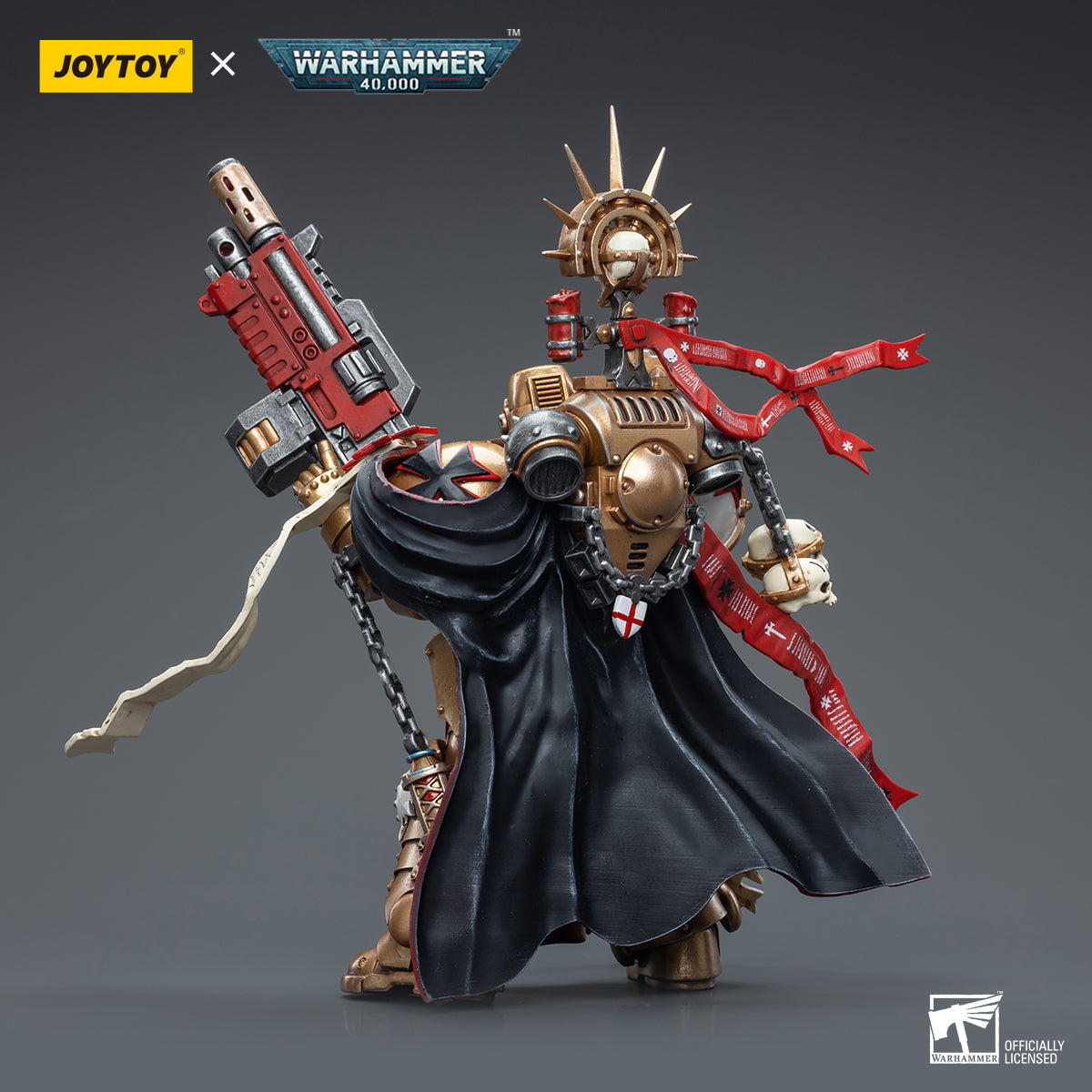Warhammer Collectibles 1/18 Scale Black Templars High Marshal Helbrecht