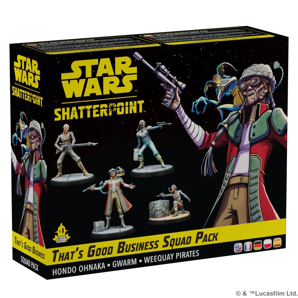 Star Wars: Shatterpoint - Thats Good Business Squad Pack - Good Games
