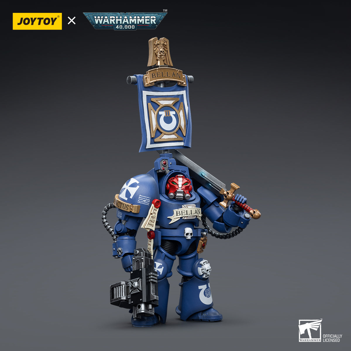 Warhammer Collectibles: 1/18 Scale Ultramarines Terminators Sergeant Bellan
