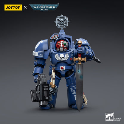 Warhammer Collectibles: 1/18 Scale Ultramarines Terminators Sergeant Terconon - Good Games
