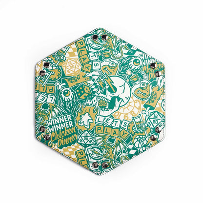 LPG Hex Dice Tray 6 - Artist Series: Cara - Good Games