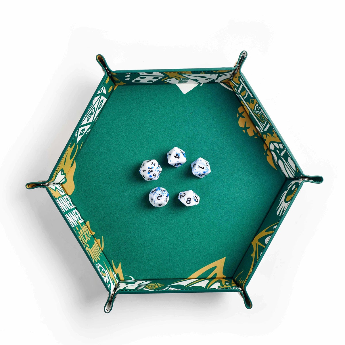 LPG Hex Dice Tray 8 Inch - Artist Series: Cara - Good Games