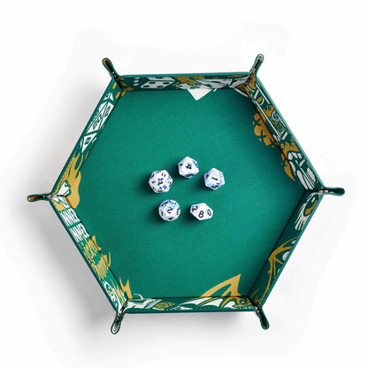 LPG Hex Dice Tray 8 Inch - Artist Series: Cara - Good Games