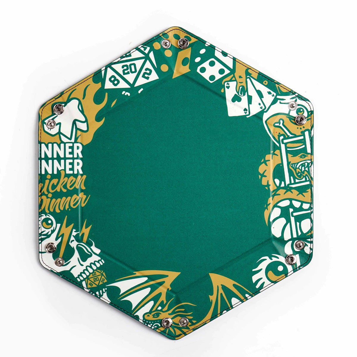 LPG Hex Dice Tray 8 Inch - Artist Series: Cara - Good Games