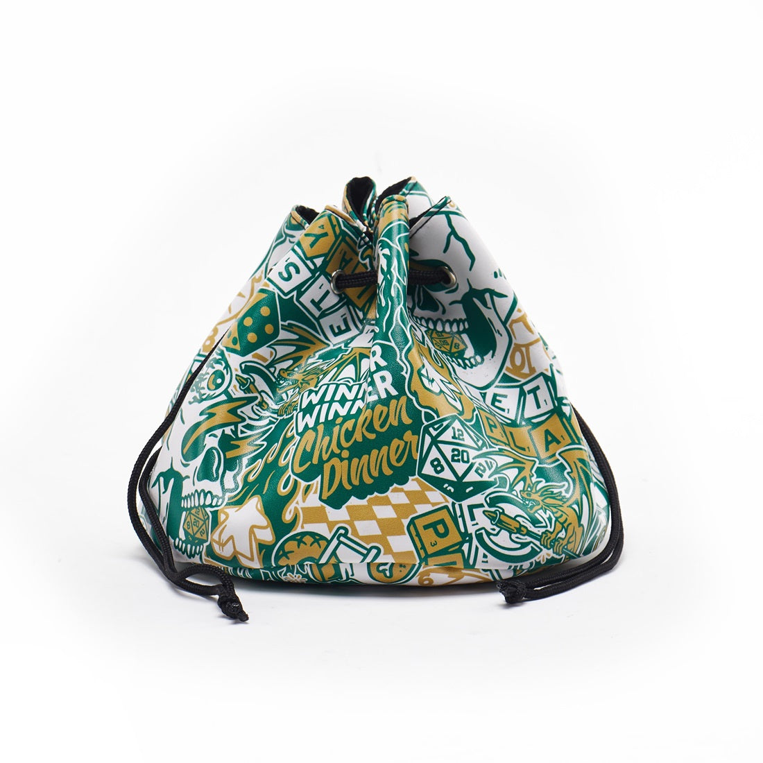 LPG Multipocket Dice Bag Leather - Artist Series: Cara - Good Games