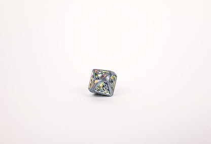LPG Dice Set - Metal RPG Draco Bright Rainbow/Silver - Good Games