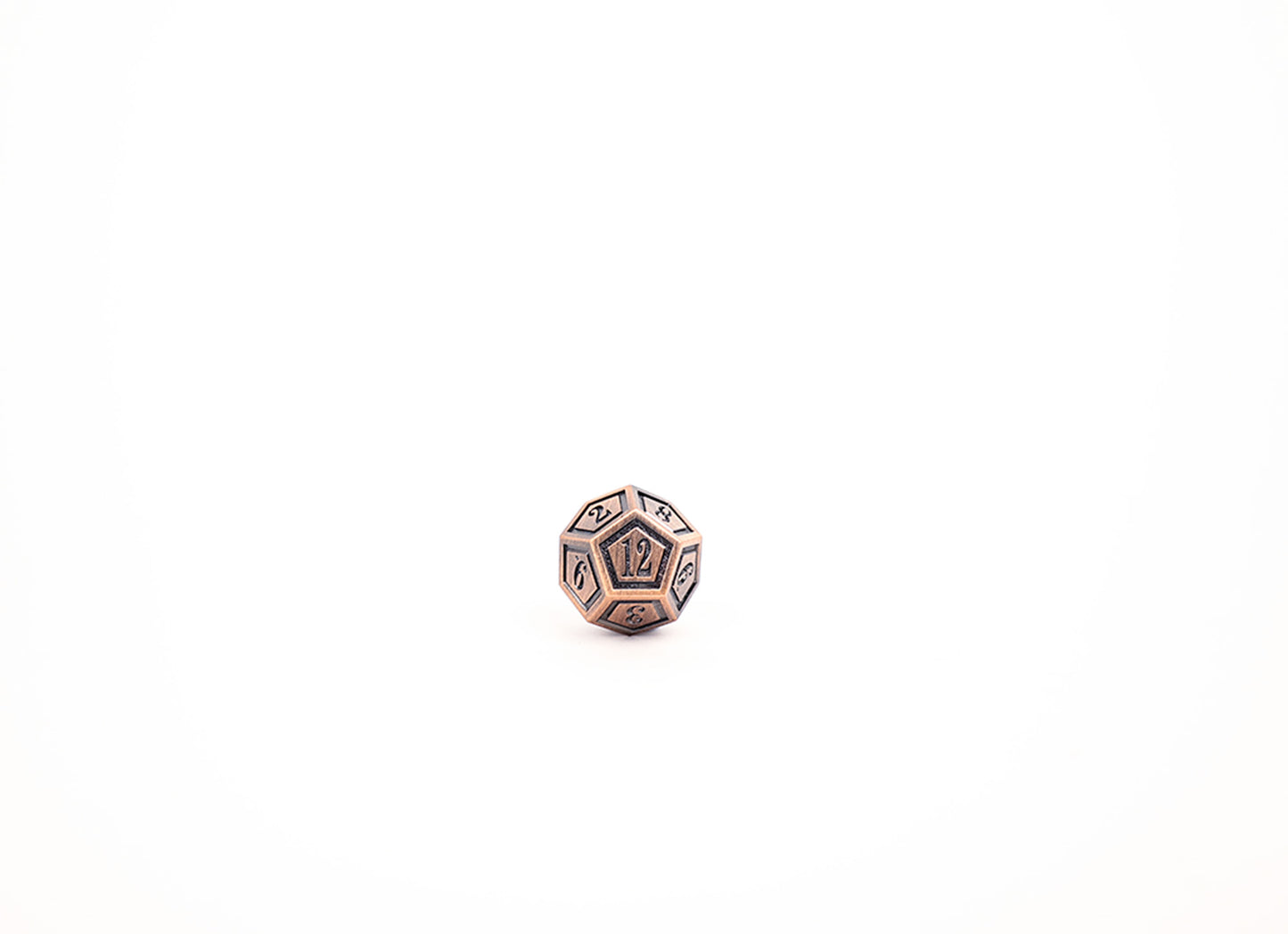 LPG Dice Set - Metal RPG Concentric Black/Brass - Good Games