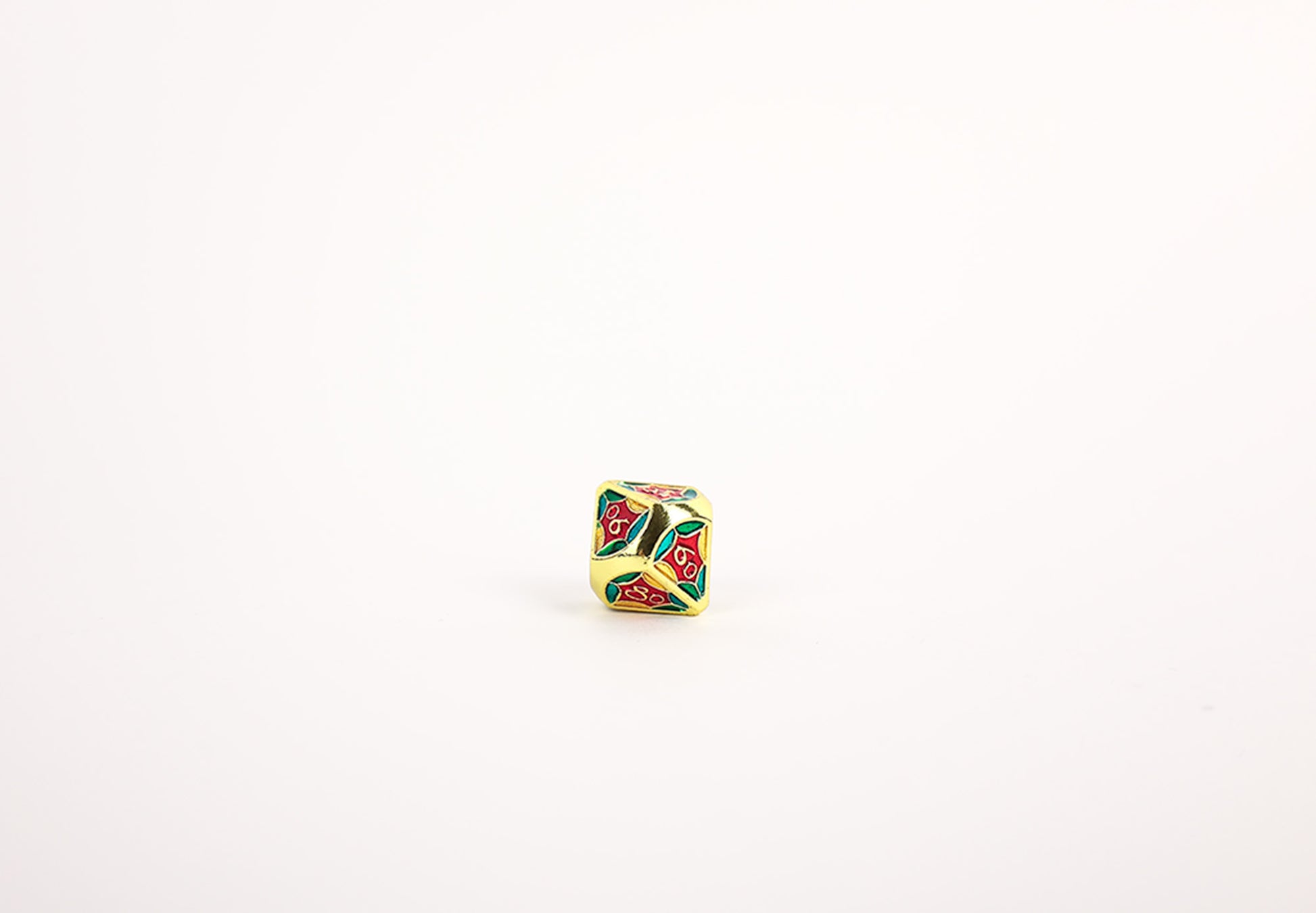 LPG Dice Set - Metal RPG Leadlight 4 Colour/Gold - Good Games