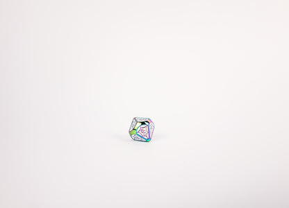 LPG Dice Set - Metal RPG Leadlight Dazzle Bright - Good Games