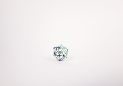 LPG Dice Set - Metal RPG Leadlight Dazzle Bright - Good Games