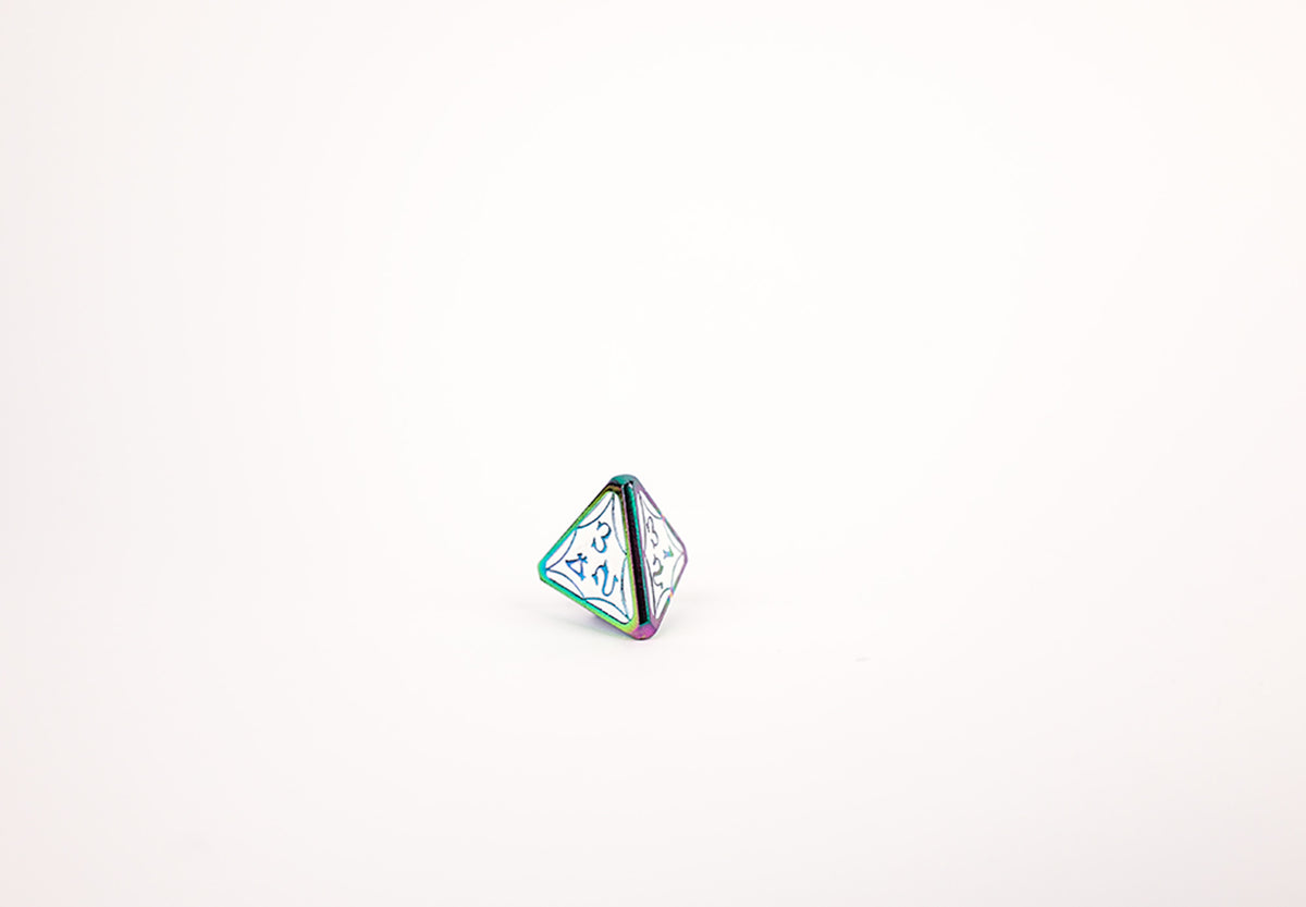 LPG Dice Set - Metal RPG Leadlight Dazzle Bright - Good Games