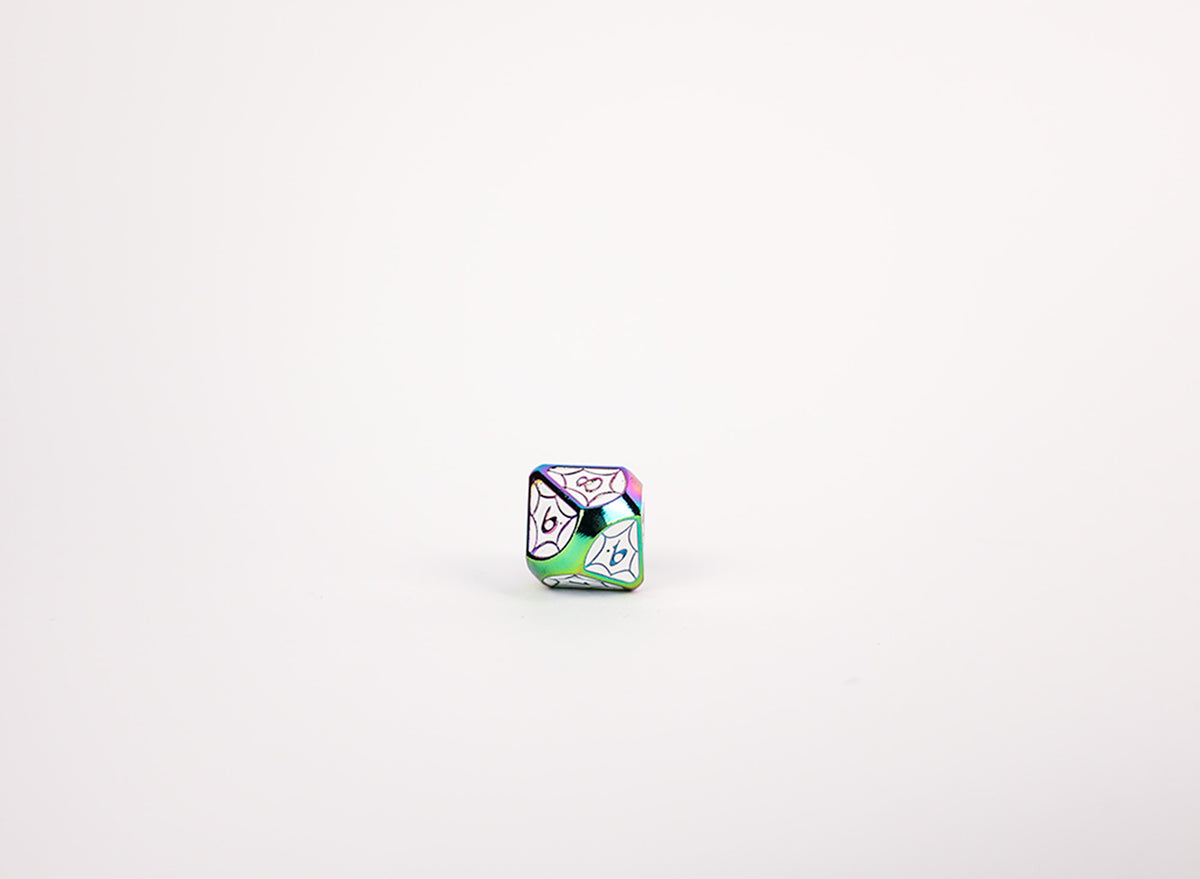 LPG Dice Set - Metal RPG Leadlight Dazzle Bright - Good Games