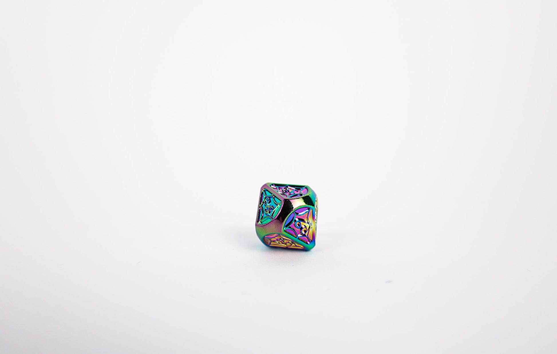 LPG Dice Set - Metal RPG Leadlight Dazzle Dark - Good Games