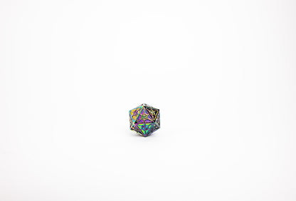 LPG Dice Set - Metal RPG Leadlight Dazzle Dark - Good Games