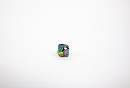 LPG Dice Set - Metal RPG Leadlight Dazzle Dark - Good Games