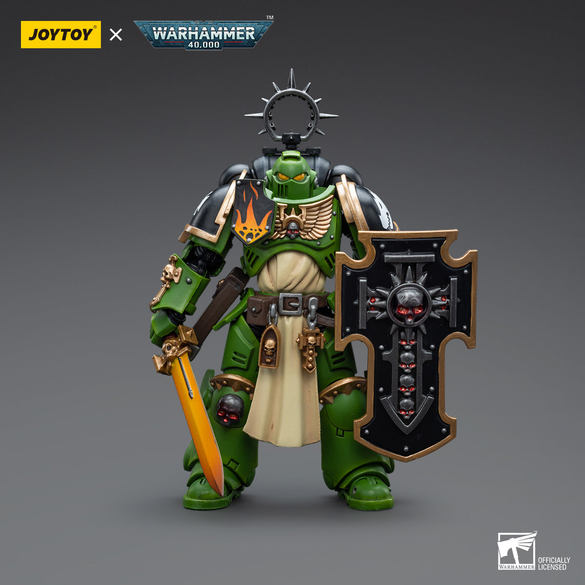 Warhammer Collectibles: 1/18 Scale Salamanders Bladeguard Veteran