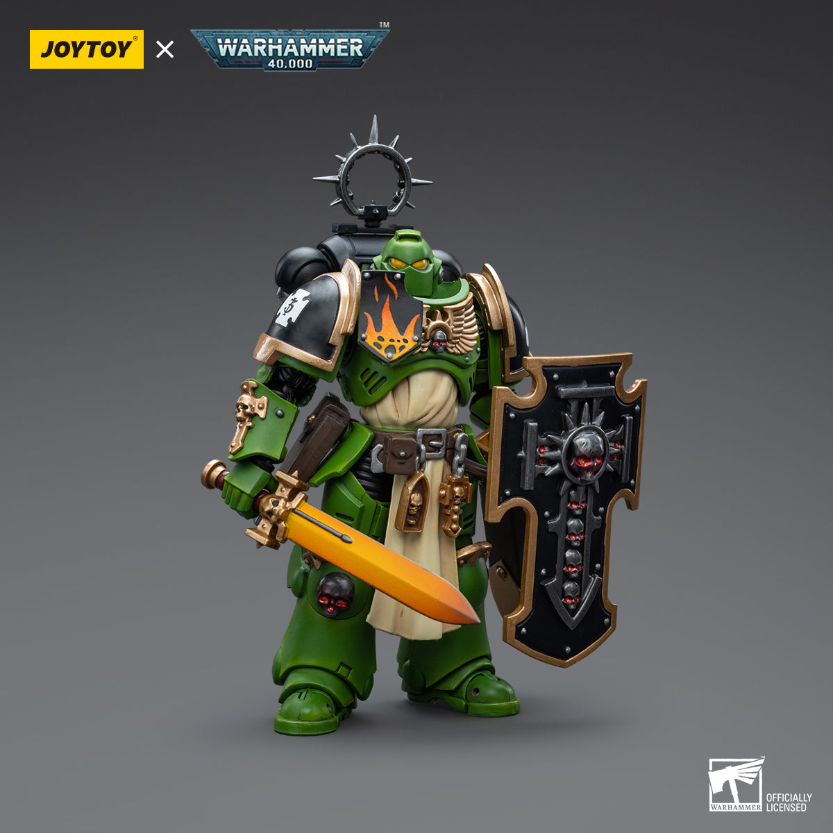 Warhammer Collectibles: 1/18 Scale Salamanders Bladeguard Veteran