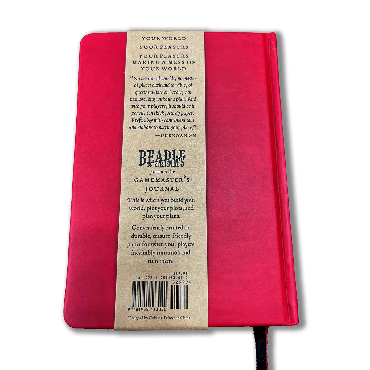 Beadle &amp; Grimms Gamemasters Journal