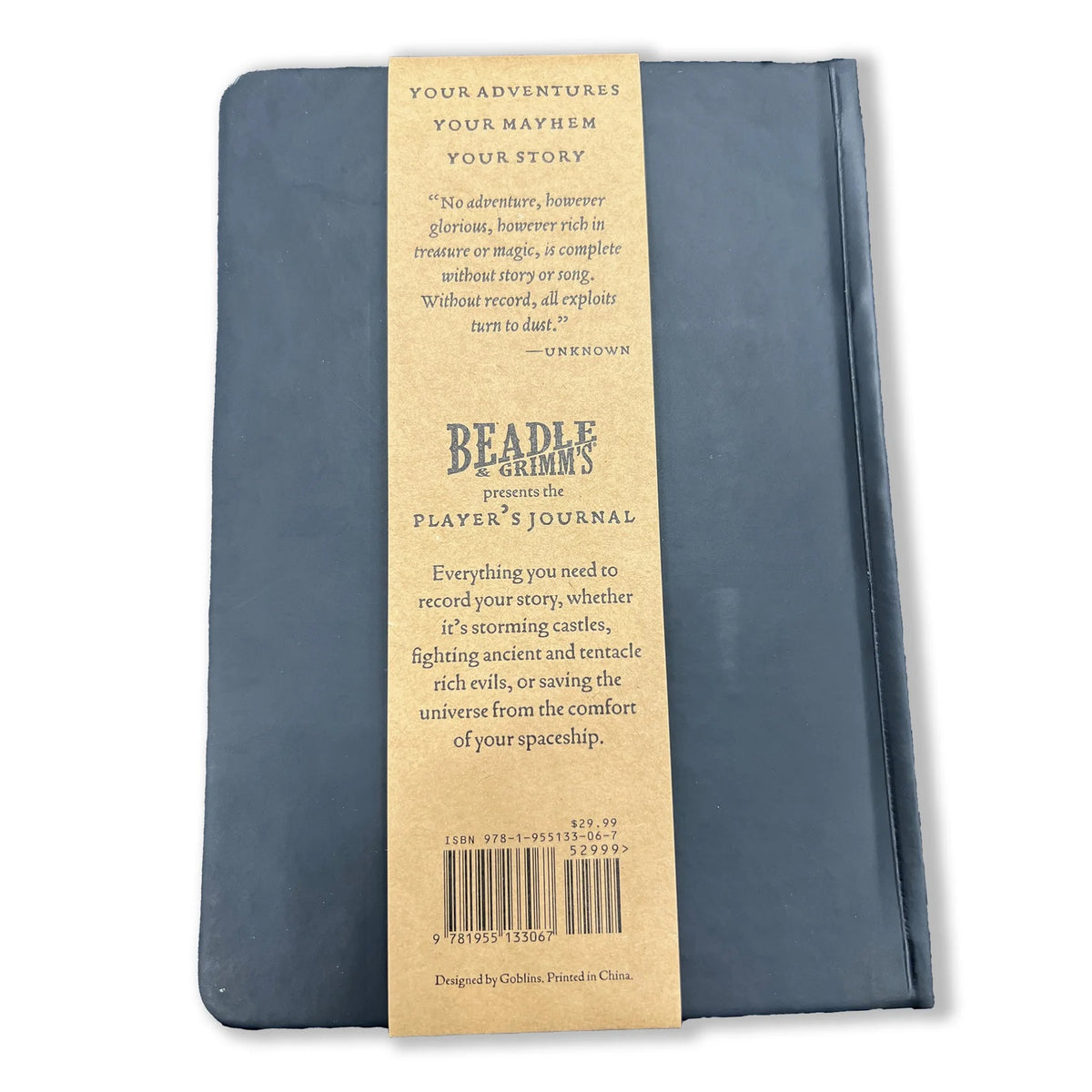 Beadle &amp; Grimms Players Journal