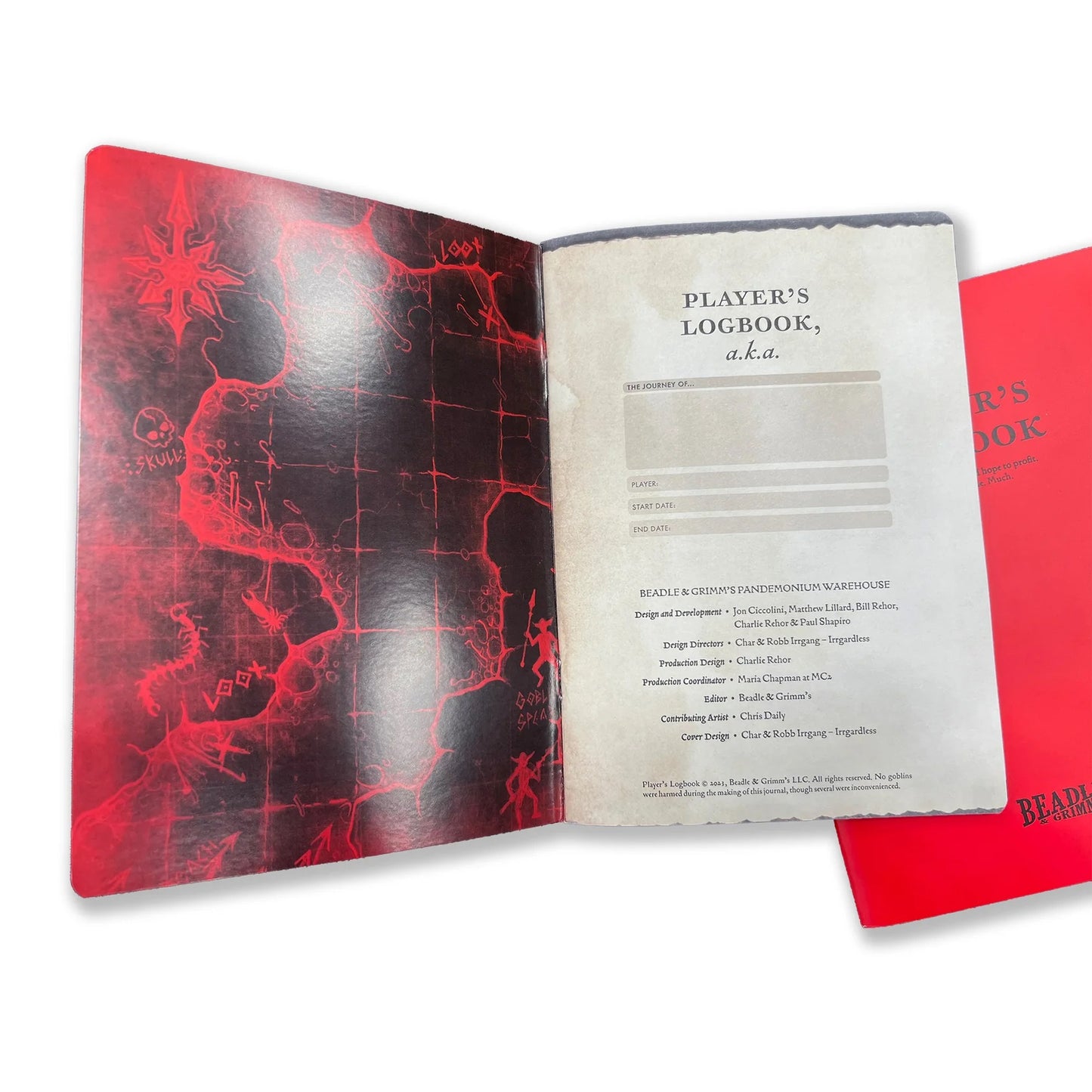 Beadle & Grimms Players Logbook (set of 2) - Good Games