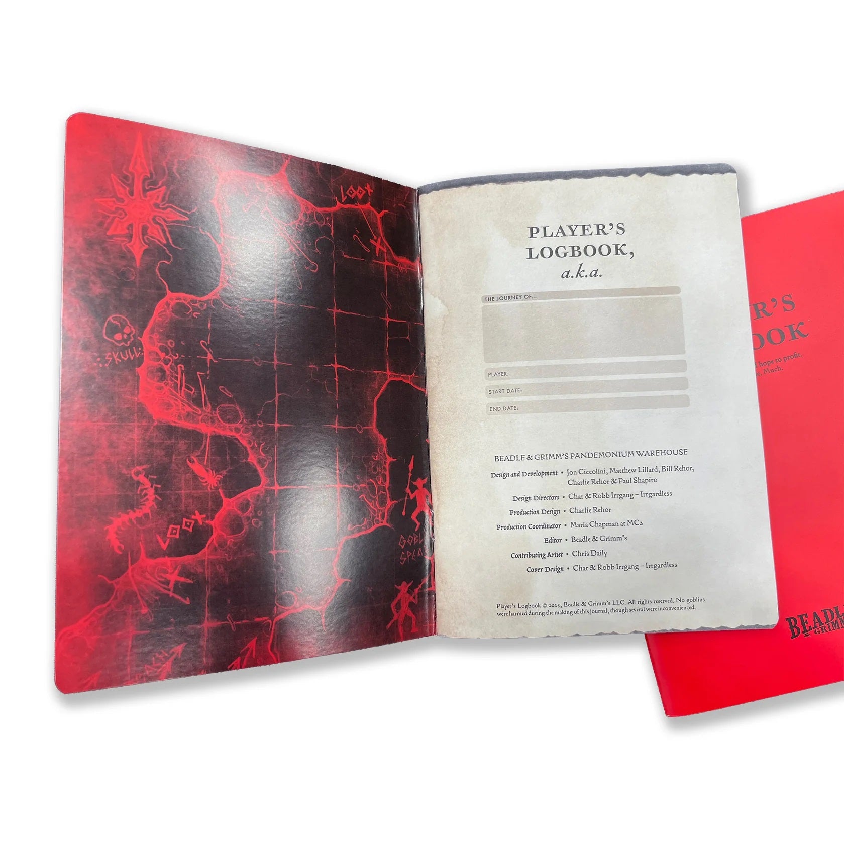 Beadle & Grimms Players Logbook (set of 2) - Good Games