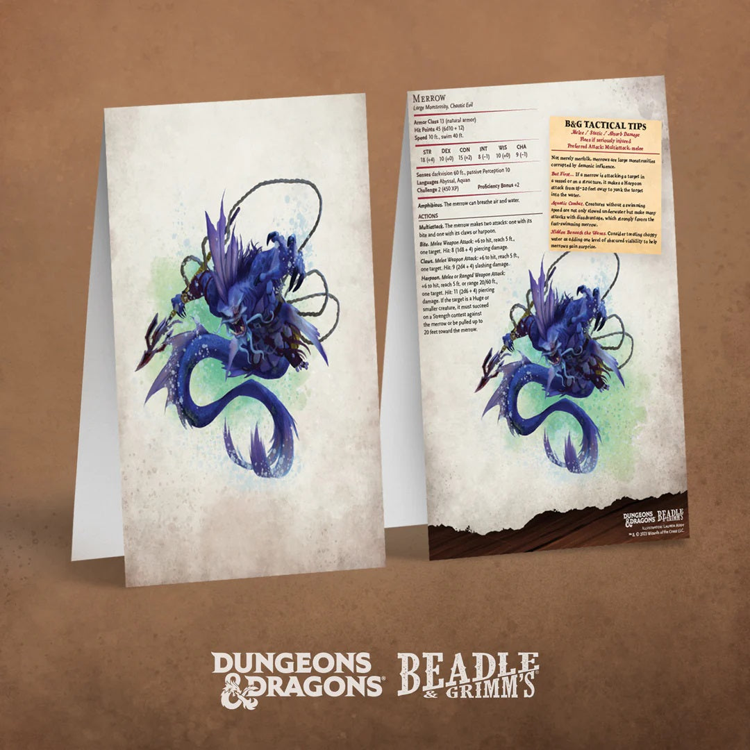 Beadle &amp; Grimms Encounter Cards - Challenge Rating 0-6: Pack 1