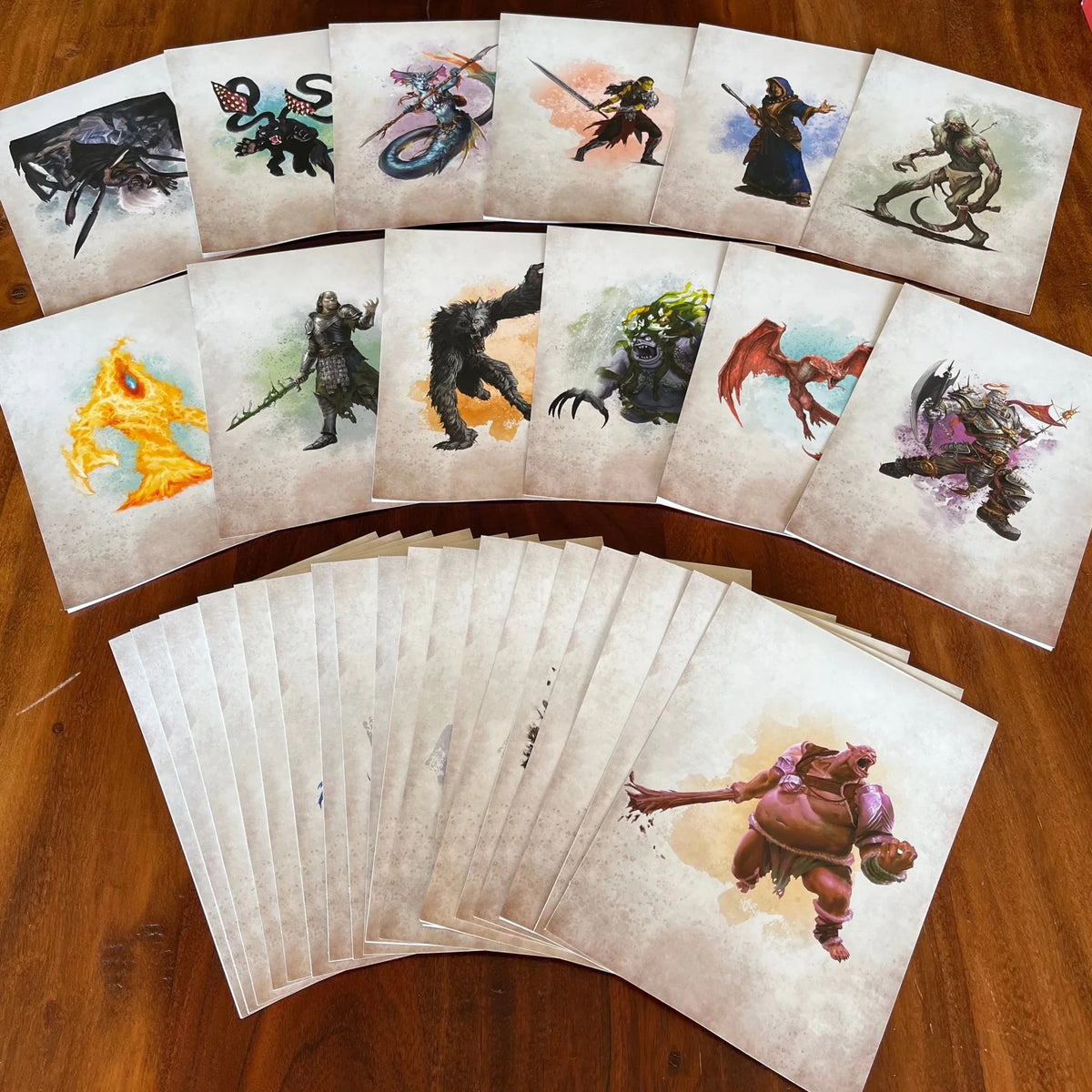 Beadle &amp; Grimms Encounter Cards - Challenge Rating 0-6: Pack 2