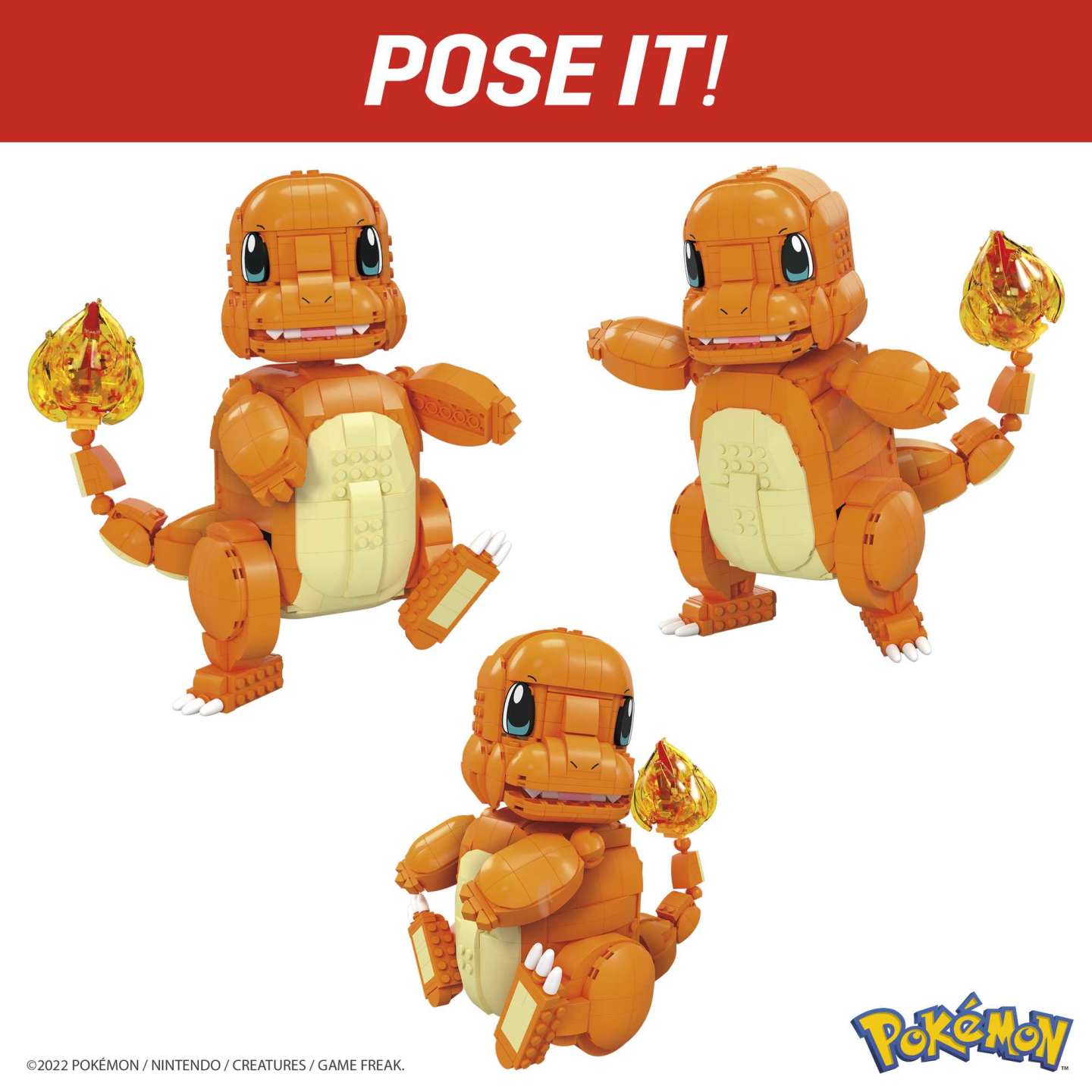 Mega Blocks - Pokemon - Jumbo Charmander (Preorder) - Good Games