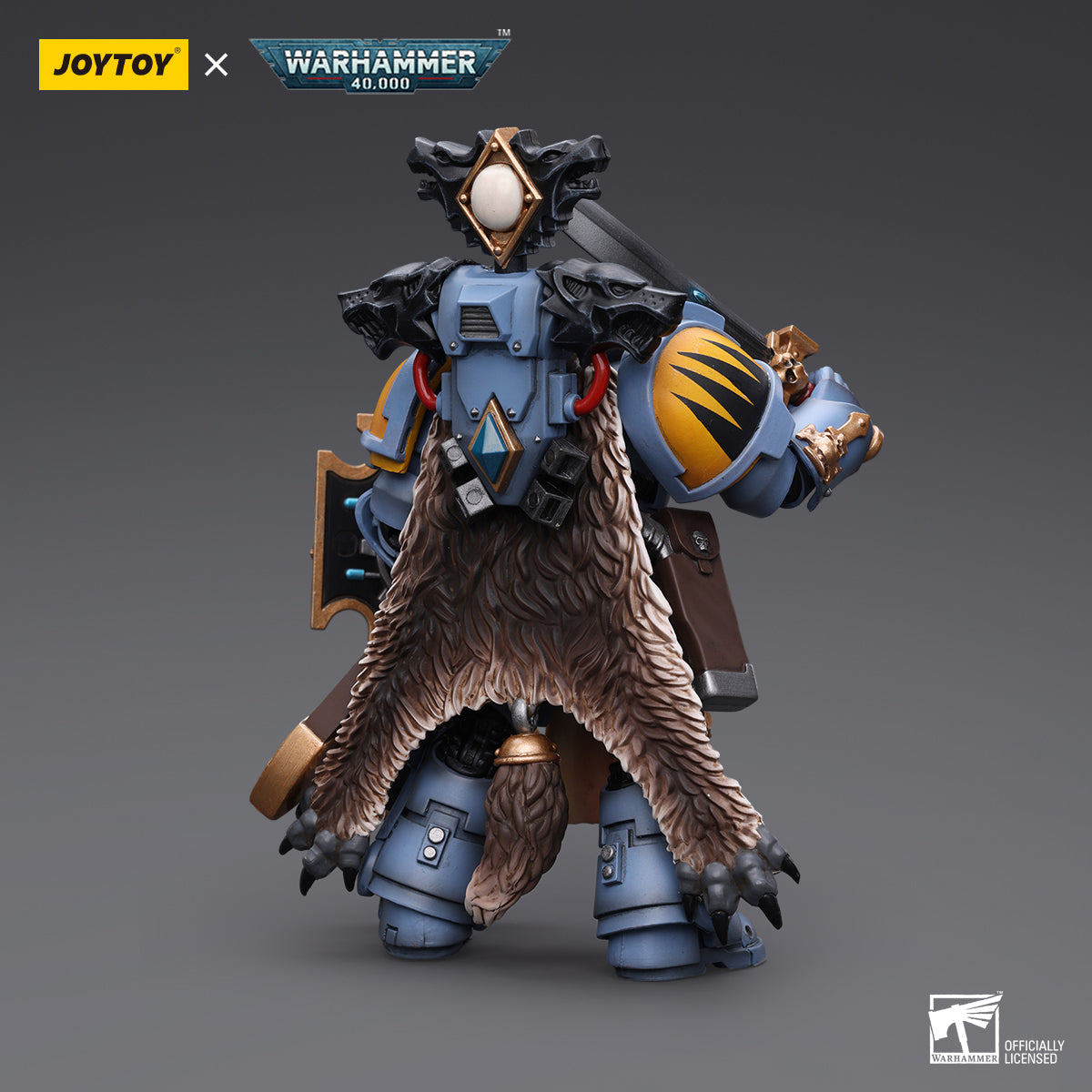 Warhammer Collectibles: 1/18 Scale Primaris Space Marines Space Wolves Bladeguard Veteran