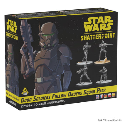 Star Wars: Shatterpoint – Good Soldiers Follow Orders Squad Pack - Good Games