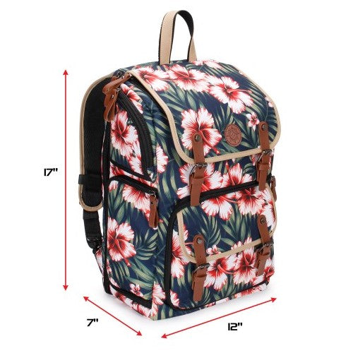 Enhance Designer Edition - Full Size Trading Card Storage Box Backpack - Tropical - Good Games