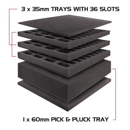 Enhance Miniature Figure - Storage Case Black (Preorder) - Good Games