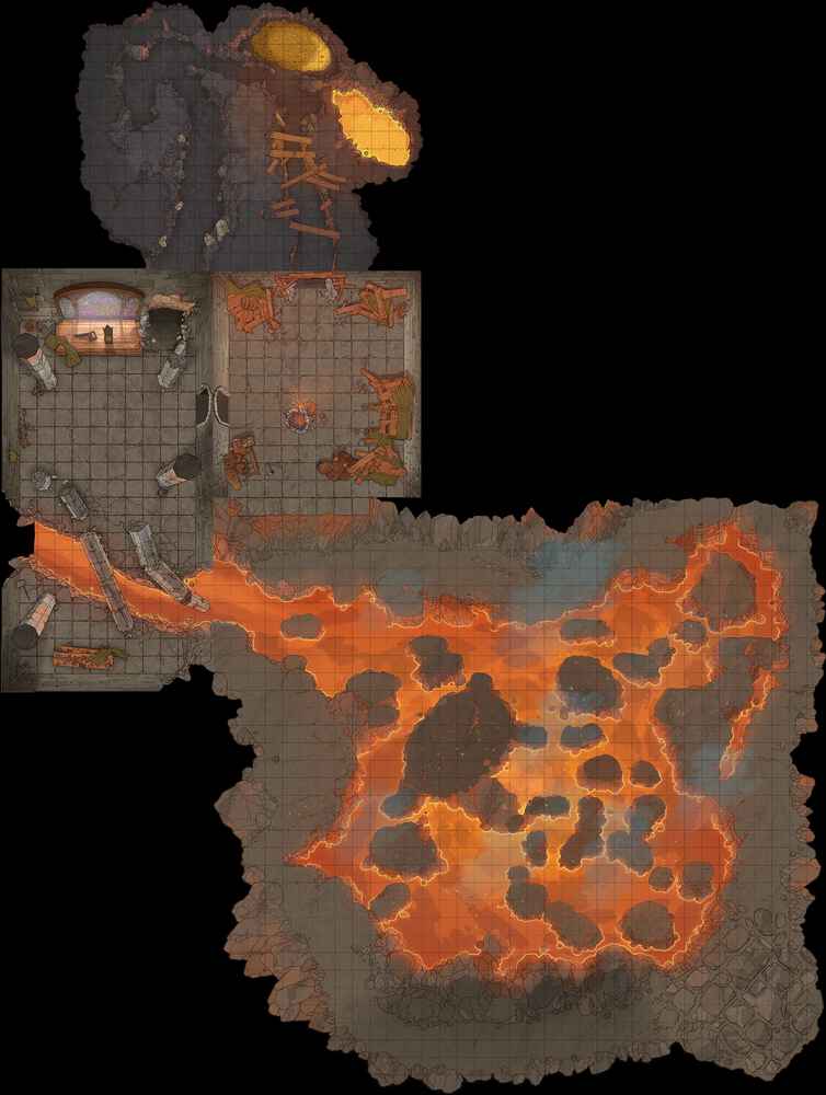 Dungeons & Dragons Icons of the Realms: Adventure in a Box - Red Dragons Lair - Good Games