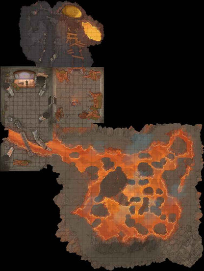 Dungeons & Dragons Icons of the Realms: Adventure in a Box - Red Dragons Lair - Good Games