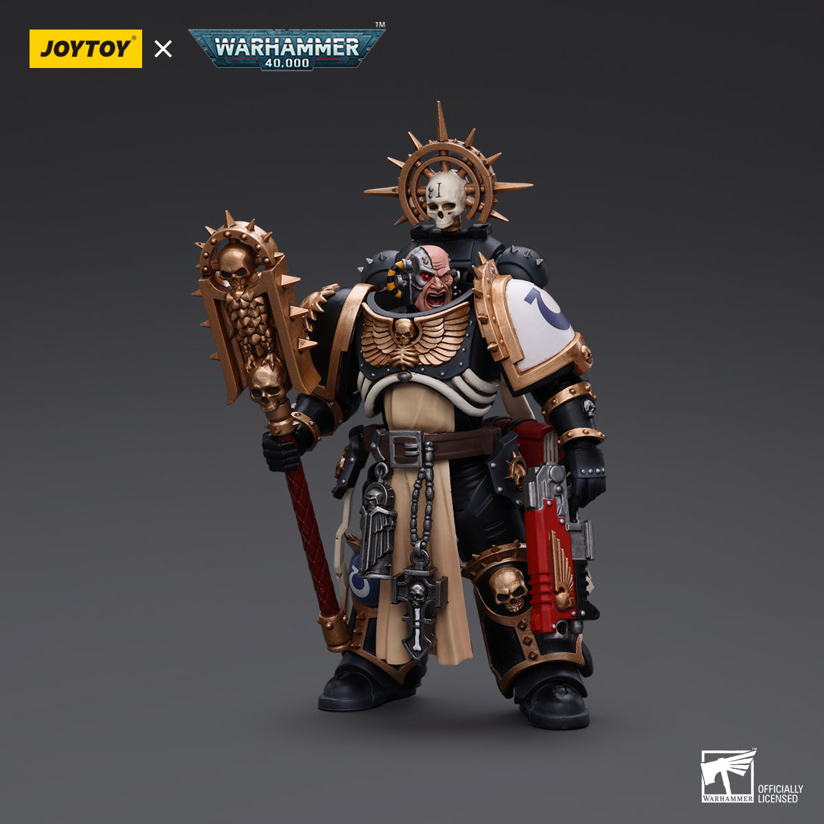 Warhammer Collectibles: 1/18 Scale Ultramarines Chaplain (Indomitus)