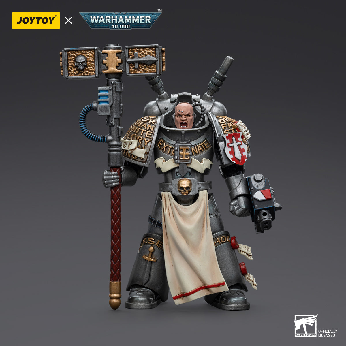 Warhammer Collectibles: 1/18 Scale Grey Knights Interceptor Squad Interceptor Justicar - Good Games