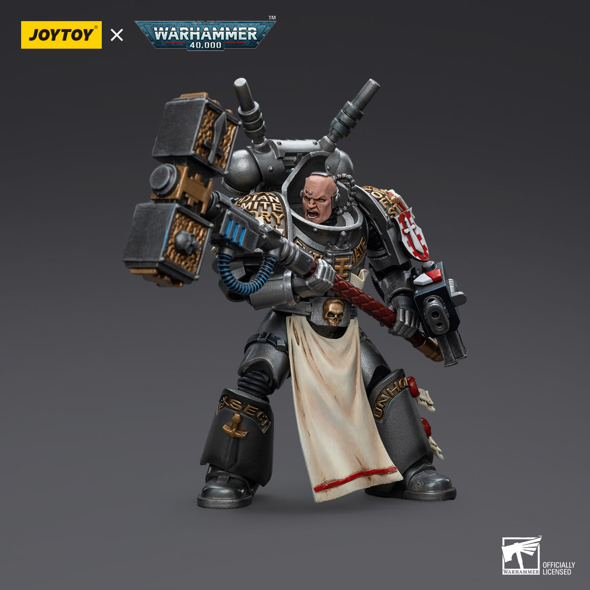 Warhammer Collectibles: 1/18 Scale Grey Knights Interceptor Squad Interceptor Justicar - Good Games