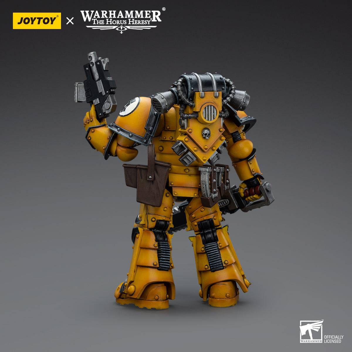 Warhammer Collectibles: 1/18 Scale Imperial Fists Legion MkIII Despoiler Sqd Despoiler with Chainsaw