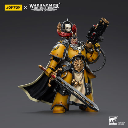Warhammer Collectibles: 1/18 Scale Imperial Fists Legion Praetor with Power Sword - Good Games