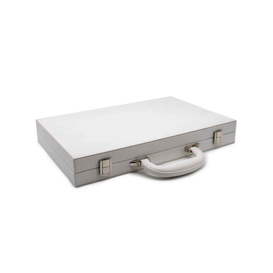 LPG Classics Leather Backgammon Set - White