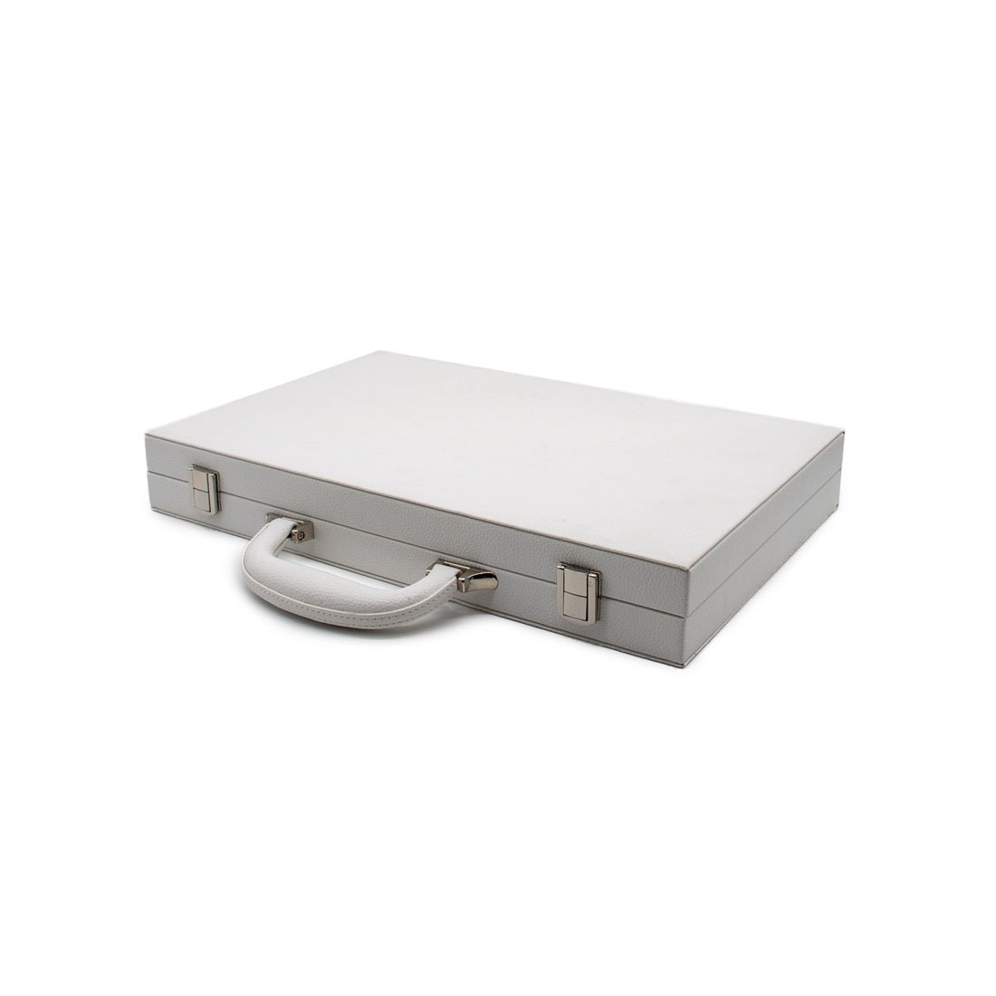 LPG Classics Leather Backgammon Set - White