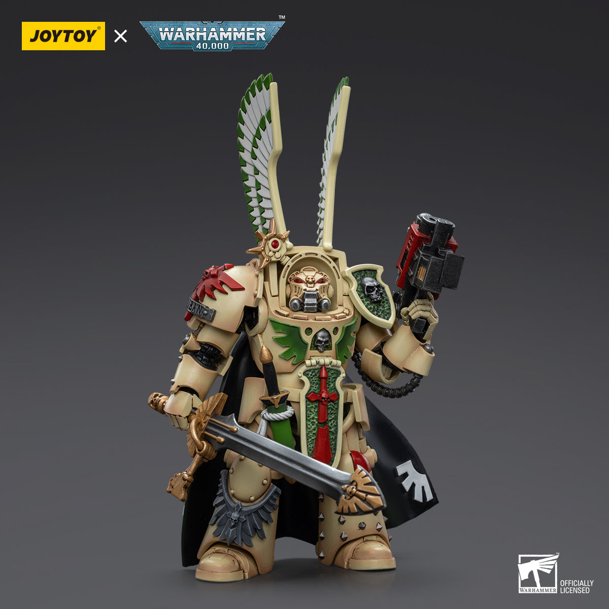 Warhammer Collectibles: 1/18 Scale Dark Angels Deathwing Strikemaster with Power Sword