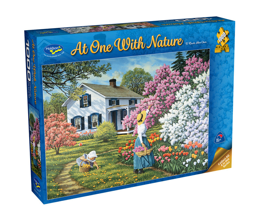 Holdson - At One With Nature - To Each Her Own 1000 Piece Jigsaw - Good Games