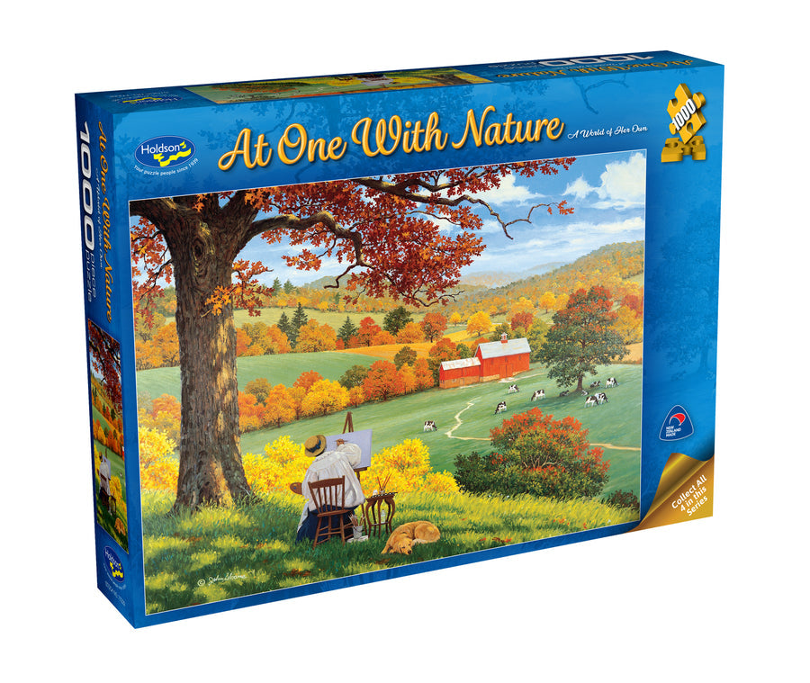 Holdson - At One With Nature A World Of Her Own 1000 Piece Jigsaw - Good Games