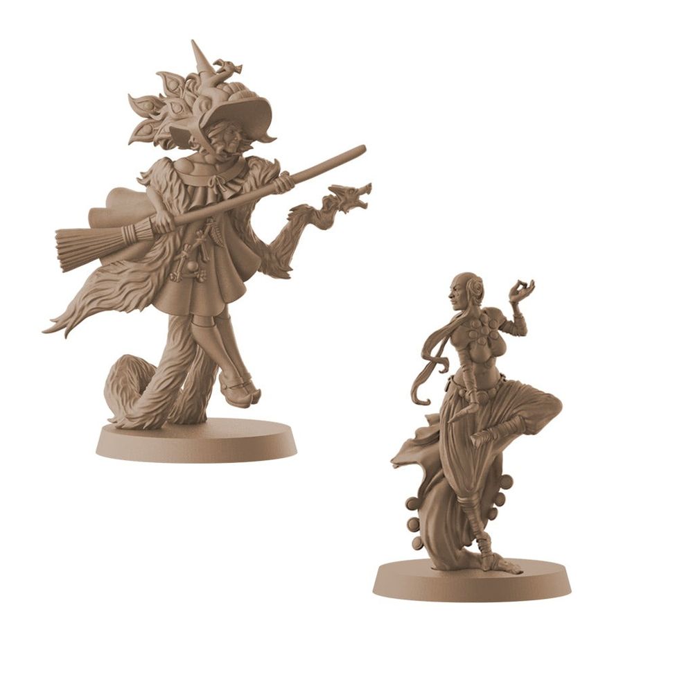 Massive Darkness 2: Heroes &amp; Monster Set – Monks &amp; Necromancers vs The Paragon